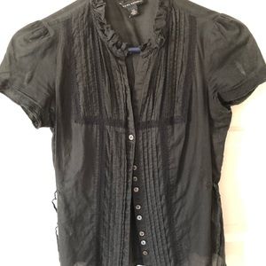 Vintage Ruffled Blouse